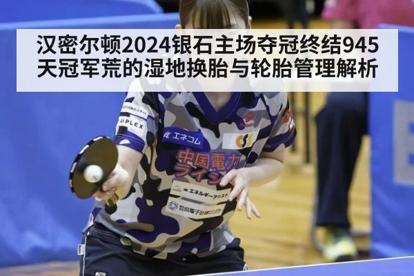 汉密尔顿2024银石主场夺冠终结945天冠军荒的湿地换胎与轮胎管理解析